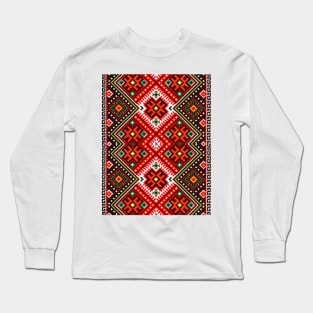 Ukrainian Ethnic Long Sleeve T-Shirt